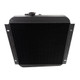 US Made Radiator Assembly (17") Fits 66-73 CJ-5, Jeepster Commando with V6-225 engine & manual tranmsision