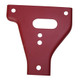 Lower Passenger Side Steel Bumper Gusset  Fits  41-48 MB, GPW, CJ-2A up to serial number 215649