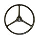 Semi Gloss Olive Drab Green Steering Wheel  Fits 41-71 MB, GPW, CJ-2A, 3A, 3B, 5, M38, M38A1