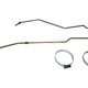 Rear Axle Formed Steel Brake Line Kit (Imported) Fits  49-64 CJ-3A, 3B