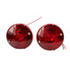 US Made LED Tail & Stop Light Assembly (Pair) Fits  41-75 Willys & Jeep