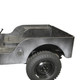 Wheel Housing Repair Panel for Passenger Side Fits 49-64 CJ-3A, 3B, M38