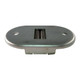 Rear Seat Frame Pivot Bracket Fits  46-64 CJ-2A, 3A, 3B