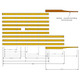 US Made Oak Wood Bed Slat Kit Fits  46-64 Station Wagon