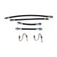 Front & Rear Brake Hose Kit (with frame to steel S-tubes) Fits : 41-45 MB, GPW
