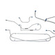 US Made Complete Formed Steel Brake Line Kit (6-230) Fits 62-63 Station Wagon