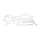 US Made Complete Formed Steel Brake Line Kit (4-134) Fits 46-53 Truck with Timken (clamshell) rear axle