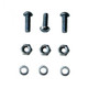 Rear View Mirror Hardware Kit  Fits  41-48 MB, GPW, CJ-2A