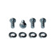 Mechanical Starter Button to Toe Board Hardware Kit Fits  46-49 Station Wagon