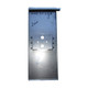 US Made Driver Side Tail Light Panel with Center Recess Hole  Fits 46-71 CJ-2A, 3A, 3B, 5, M38, M38A1