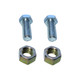 Front Axle Steering Knuckle Stop Hardware Kit Fits 41-66 Jeep & Willys with Dana 25
