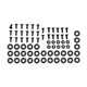 Seat Cover & Cushion Hardware Kit (Front - Upper & Lower) Fits 41-45 MB, GPW