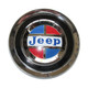 Reproduction "JEEP" Emblem with AMC Colors Fits 72-73 Jeepster Commando