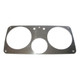 Three Hole Dash Plate Fits 67-71 Jeepster Commando
