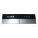 Firewall Paint & Trim Code Tag Plate Fits 66-71 Jeepster Commando
