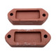 Frame to Front Axle Bumper Snubber Spacers (Pair) Fits 41-71 Jeep & Willys