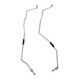 US Made Rear Axle Formed Steel Brake Line Kit Fits 46-49 CJ-2A