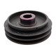 Double Groove Crankshaft Pulley w/"WO" Stamping (5.5" diameter) Fits 41-71 Jeep & Willys with 4-134 engine