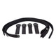 US Made Canvas Top Storage Strap Set (Black) Fits 45-64 CJ-2A, 3A, 3B, M38