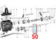 NOS Transmission Countershaft Bearing Spacer Fits  46-71 Jeep & Willys with T-90 Transmission