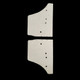 US Made Manual Window Front & Rear Door Panels Pair (1 required) Fits 73-83 Wagoneer