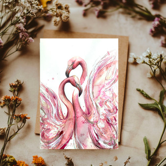 Flamingo Love Giftcard