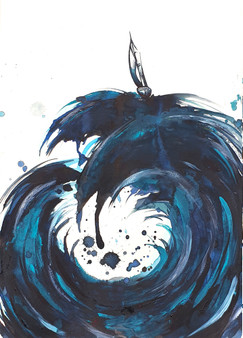 Sailing the High Seas (29.7 x 42cm)