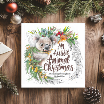 An Aussie Animal Christmas: Colouring-in Storybook