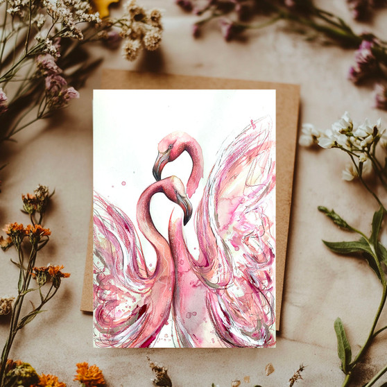 Flamingo Love Giftcard