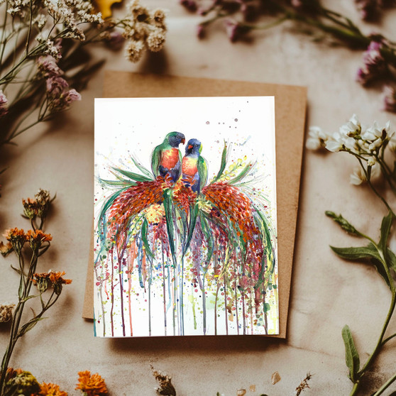 Rainbow Lorikeet Love Giftcard