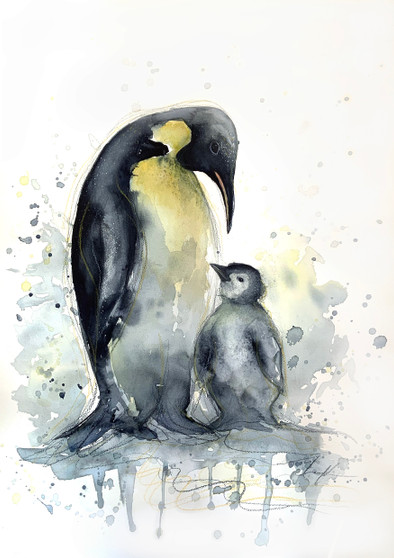Emperor Penguin Spirit (42 x 59.4cm)