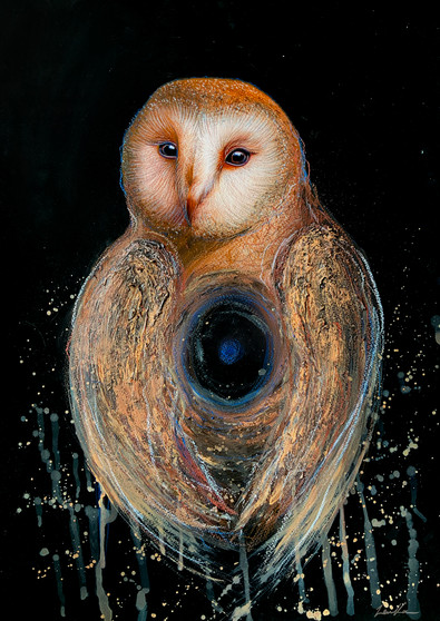 Athena’s Owl (42 x 59.4cm)