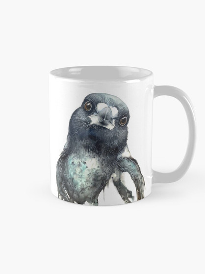 Magpie Recognition Ceramic Mug