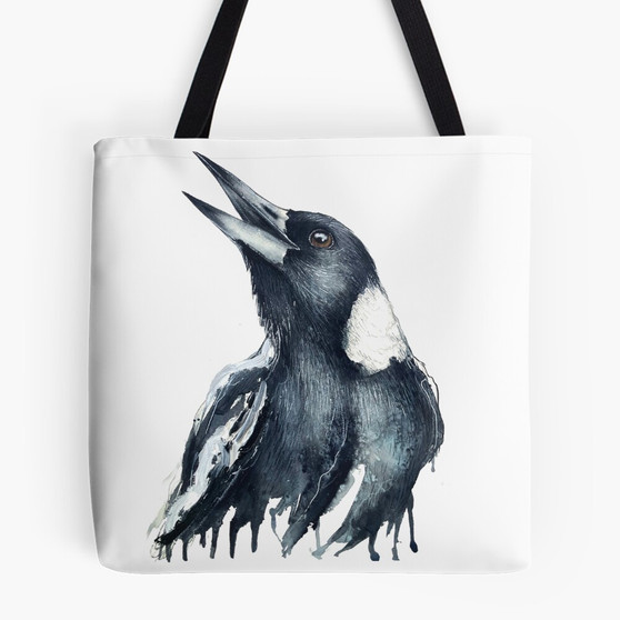 Magpie’s Call Tote Bag (40.6 x 40.6cm)