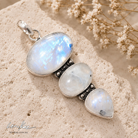 Revealed Truth | Rainbow Moonstone Pendant