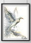 White Duck Spirit Ascending (42 x 59.4cm)