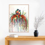 Rainbow Lorikeet Love (42 x 59.4cm)