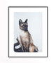 Siamese Cat Spirit (42x 59.4cm)
