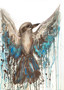 Blue Winged Kookaburra Spirit (42 x 59.4cm)