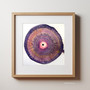 Crown Remembrance Mandala - Crown Chakra (30x30cm framed)