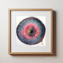 Core & Ether Mandala -Crown & Root Chakra (30x30cm framed)