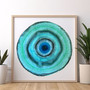 Eye of Awareness - Intuition, Protection, Inner Truth (30x30cm framed)