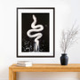 Serpent of Asclepius (42 x 59.4cm)