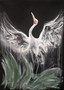 Dance of the Brolga (83 x 103cm)