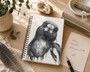 Magpie Lined Notebook | A5Journal