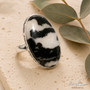 Zebra Jasper Ring (Size 9 US)