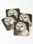 Athena’s Owl Coasters (Set of 2 coasters)