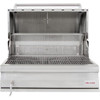 Blaze BLZ-4-CHAR 32 Inch Built-In Stainless Steel Charcoal Grill With Adjustable Charcoal Tray