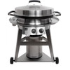 Evo 10-0002-LP  Or 10-0002-NG Professional Classic Wheeled Cart Flattop Propane Or Natural Gas Grill 