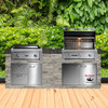 Lynx Sedona 96" Luxury Finished Outdoor Kitchen Package 13